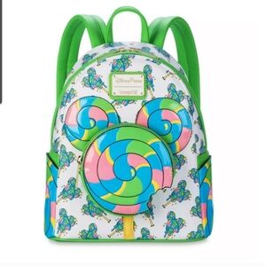 Disney Parks Lollipop Loungfly mini backpack NWT in packaging